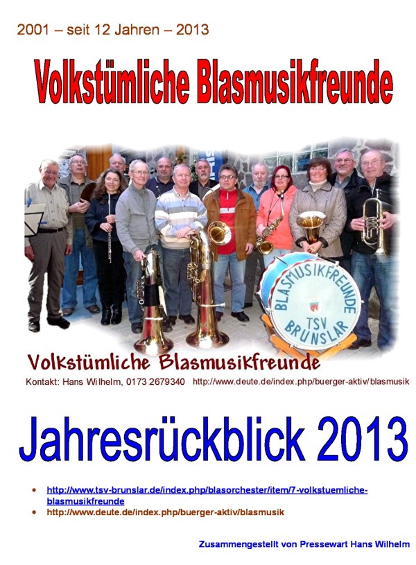 Web VBF Jahresr ckblick 2013 Titelseite 