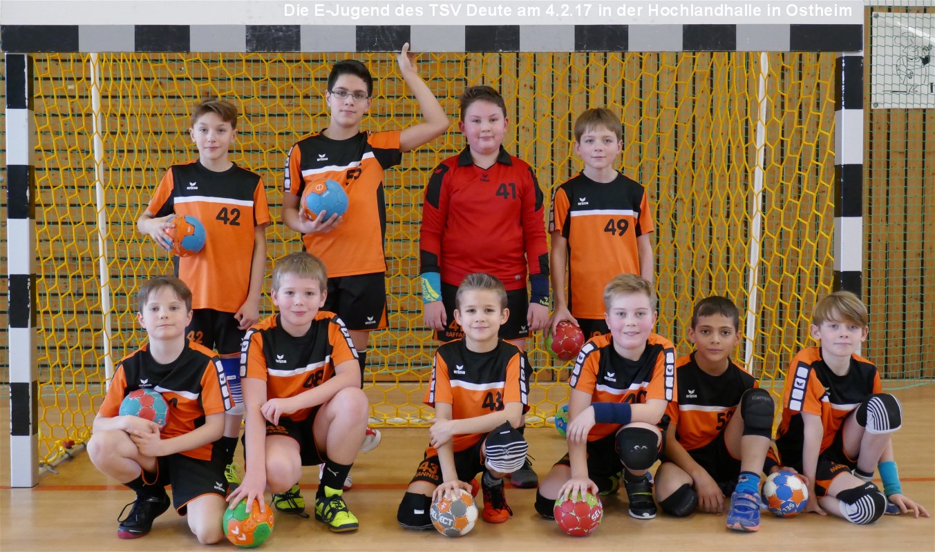 Web 2017 02 04 TSV Deute Handball E Jugend in Ostheim