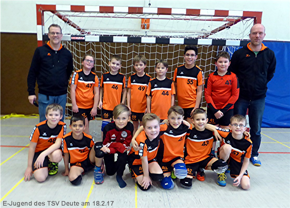 Web P1170428 TSV Deute Handball E Jugend am 18.2.17
