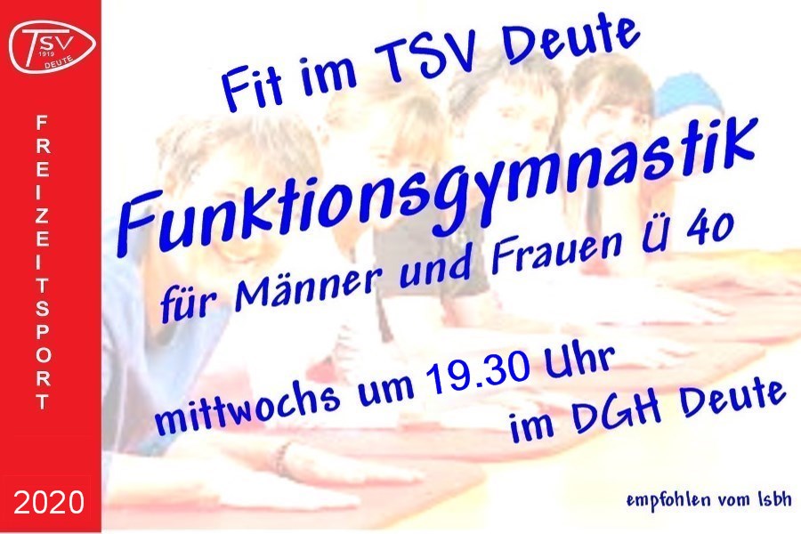 Web TSV Deute Funktions Gymnastik 2020 19.30
