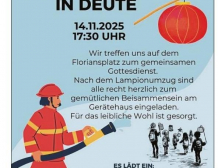 Lampionumzug in Deute am Fr. 14.11. 
