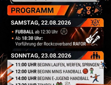 Sportfest des TSV Deute am 22.& 23.8.26